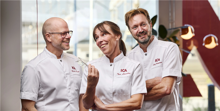 ICA köket, kockar, Leif Grönlund, Niclas Rapp, Tove Laveskog